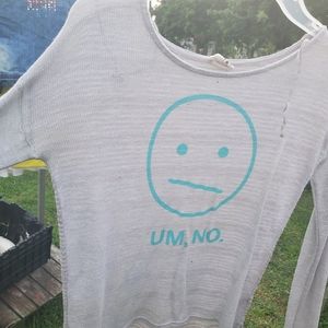 A cute crochet shirt